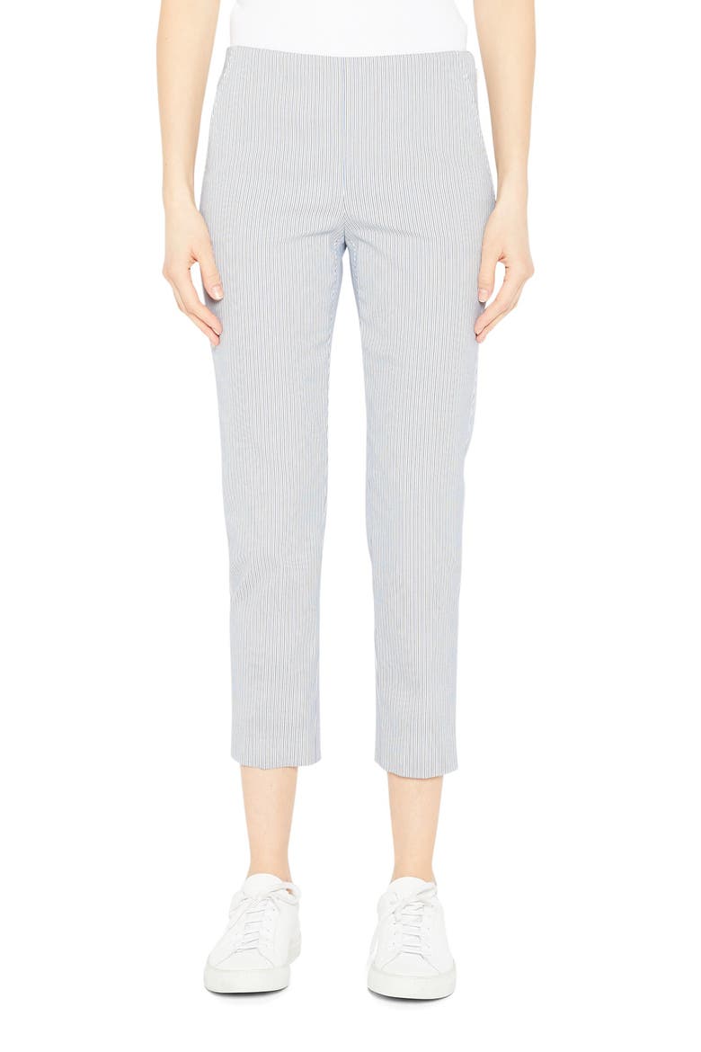 Treeca Stripe Crop Pants, Main, color, MULTI