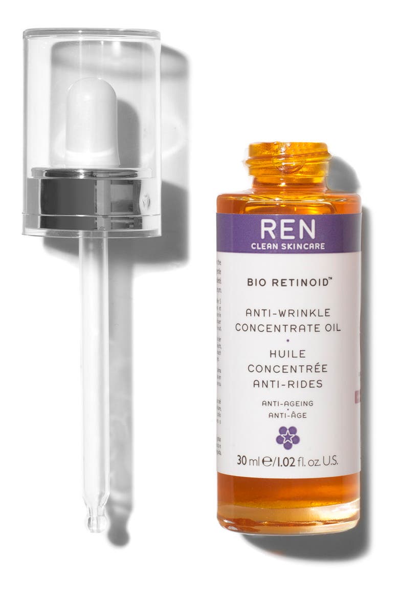 REN Bio Retinoid Anti-Wrinkle Concentrate Oil, Alternate, color, NO COLOR