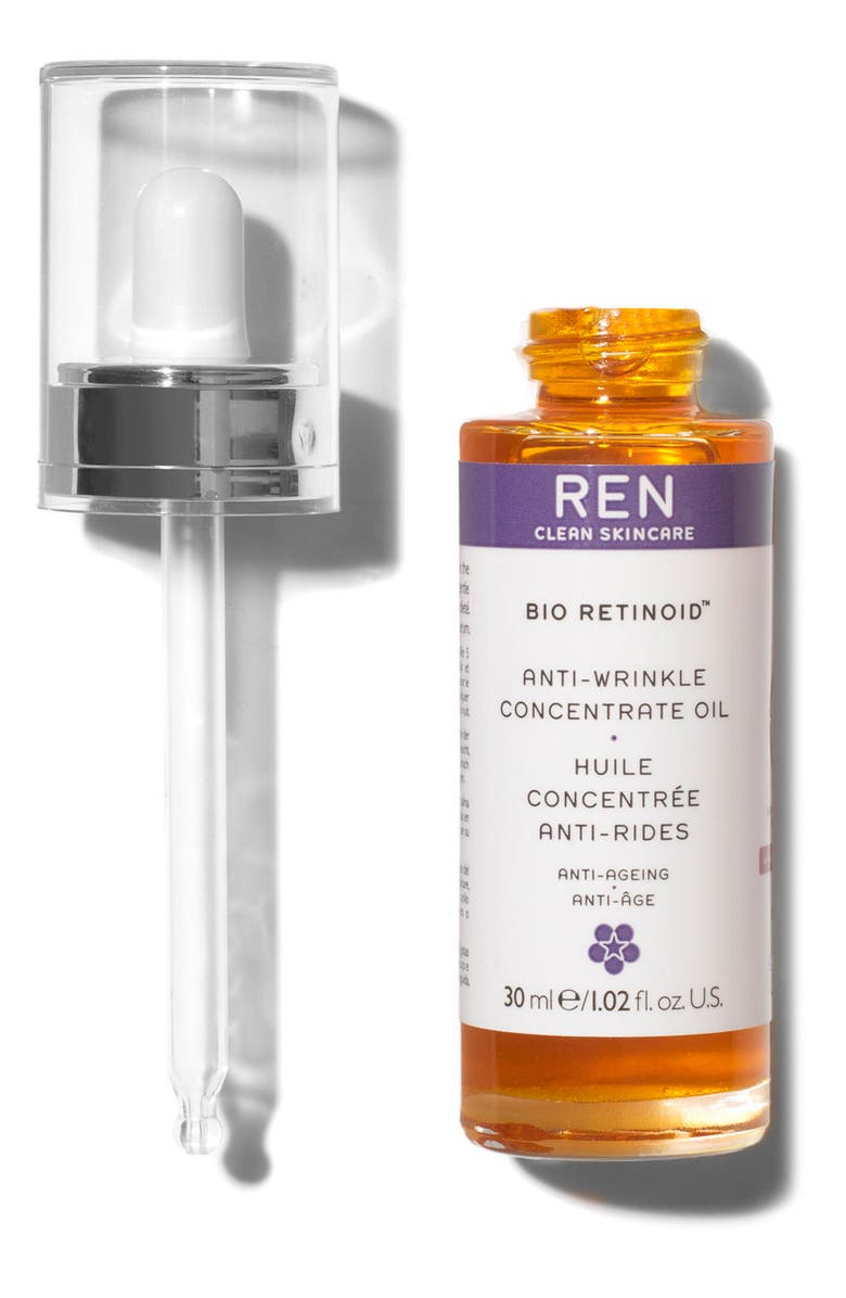 REN Clean Skincare REN Bio Retinoid Anti-Wrinkle Concentrate Oil, Alternate, color, 