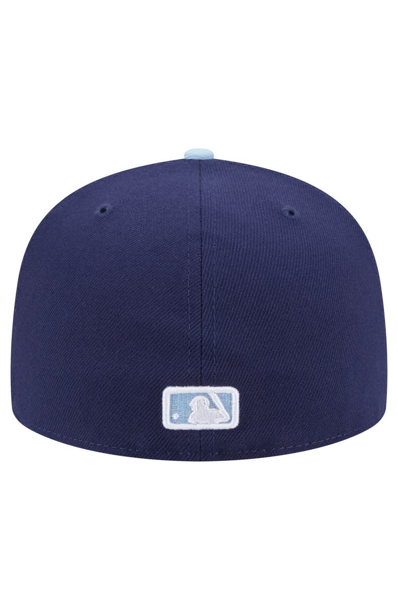 New Era Men's New Era Navy/Light Blue St. Louis Cardinals Color Pack 2-Tone 59FIFTY Fitted Hat, Alternate, color, 