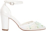 Forever & Always Shoes Ivy 3D Floral Lace High Heels
