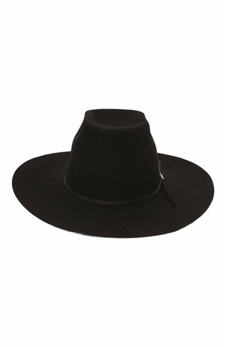 Two Roads Hat Co. Amarillo Bull Rider Crown Hat, Alternate, color, Black