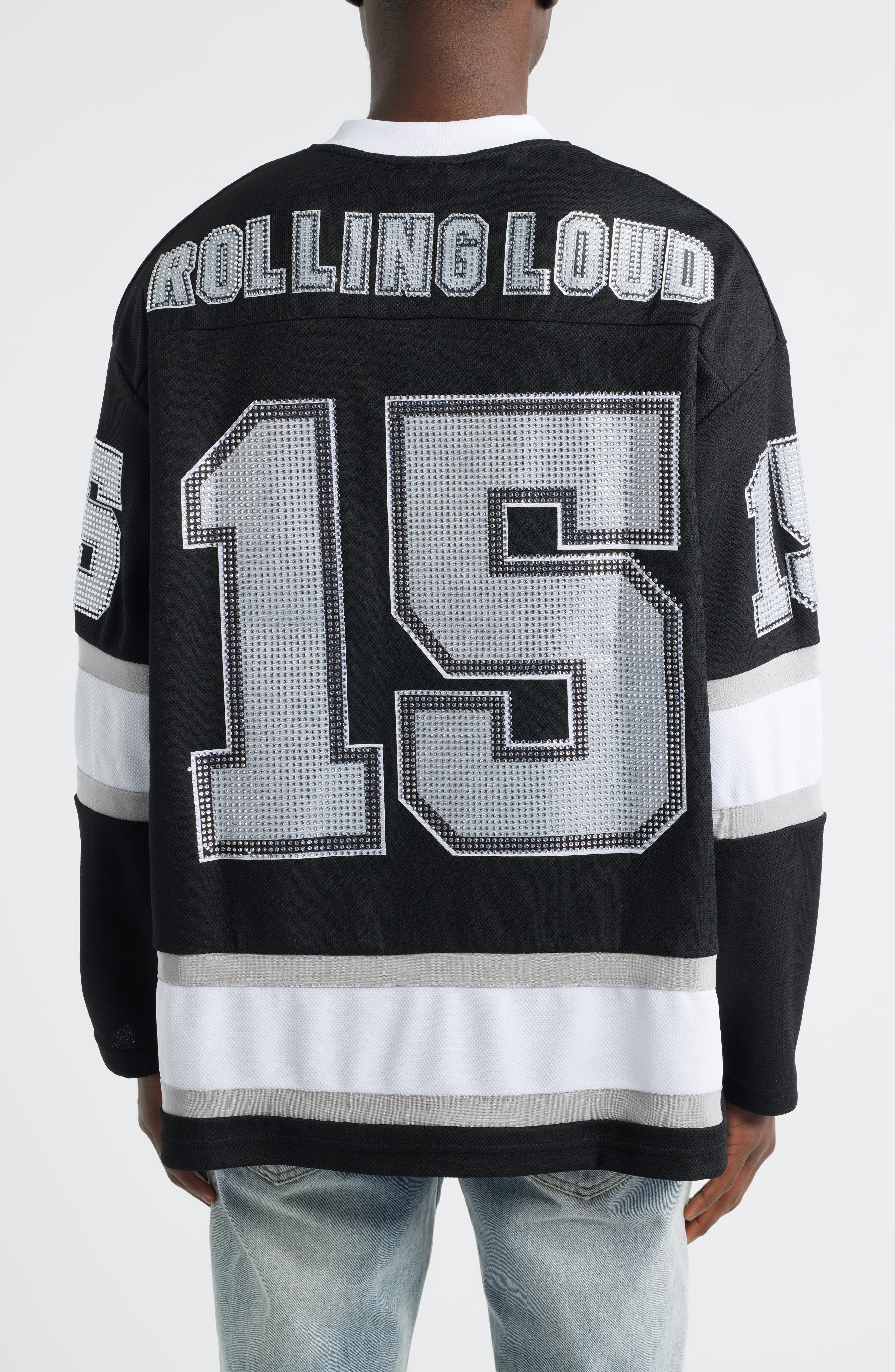 Team Loud Rhinestone Hockey Jersey - image 2