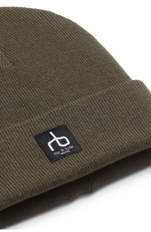 Rag & Bone Evan Beanie In Brown