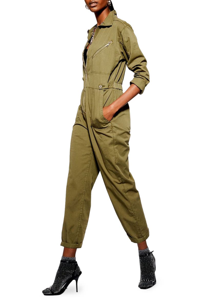 Mekan Utility Boilersuit, Main, color, OLIVE