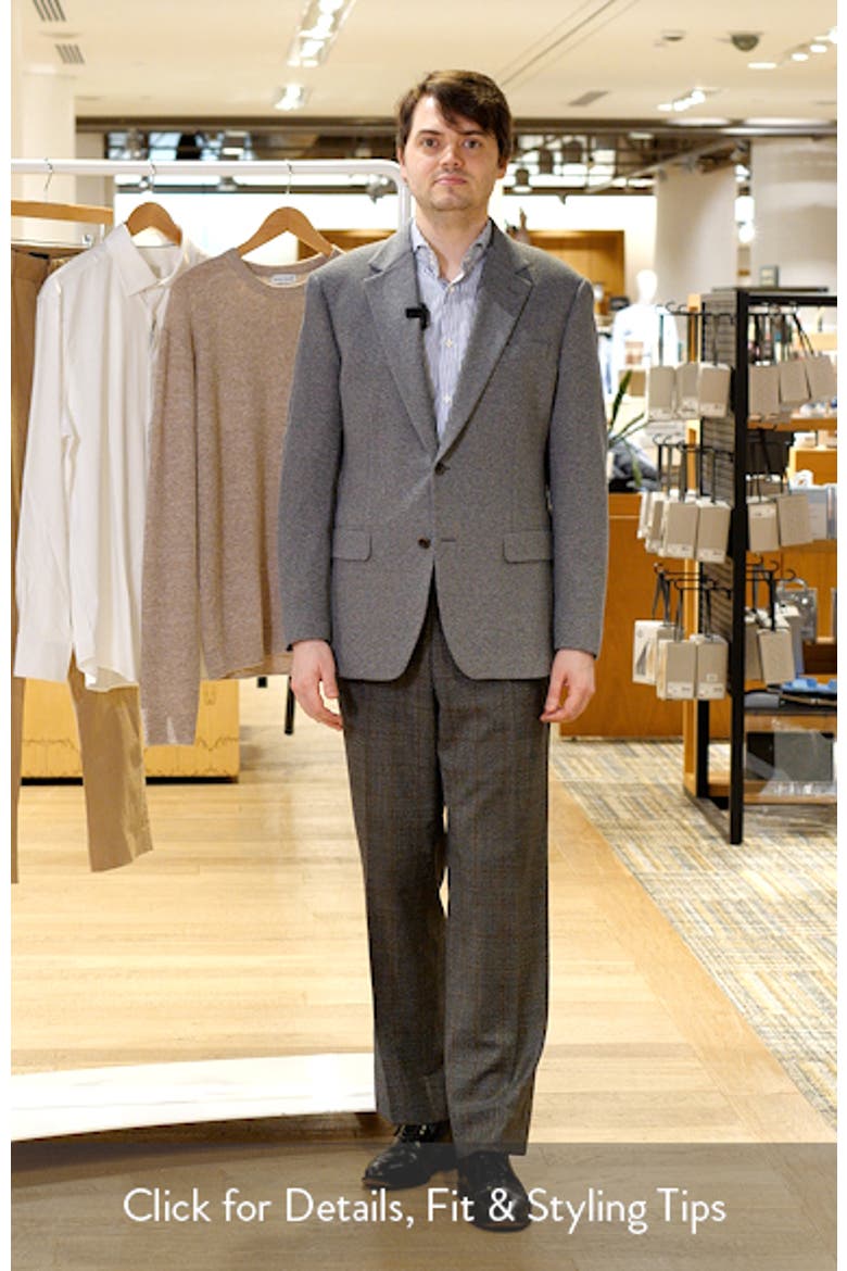 Jetsetter Trim Fit Cotton Sport Coat video