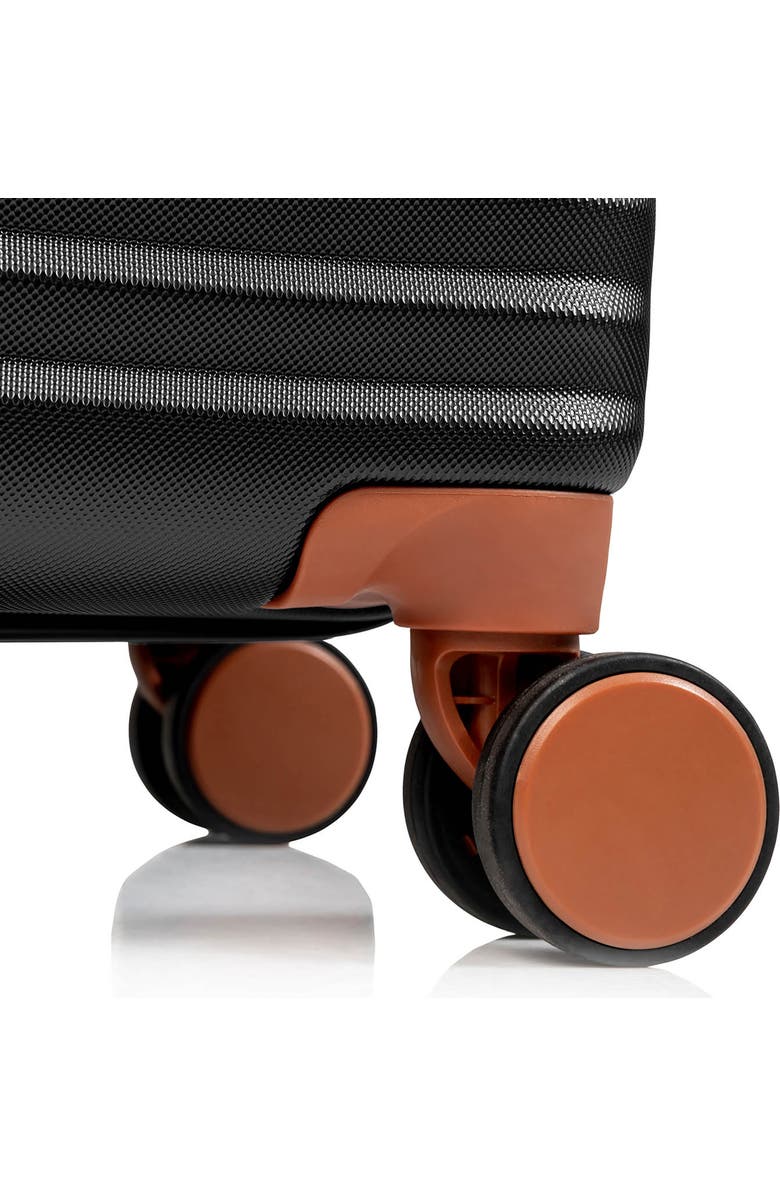 CHAMPS Vintage II 3-Piece Wheeled Luggage Set, Alternate, color, Black