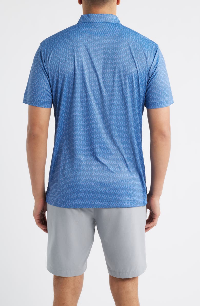 Peter Millar Featherweight Flights Performance Polo, Alternate, color, Windsor Blue