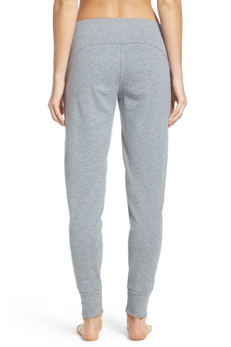 Clementine Cotton Sweatpants, Alternate, color, GREY HEATHER