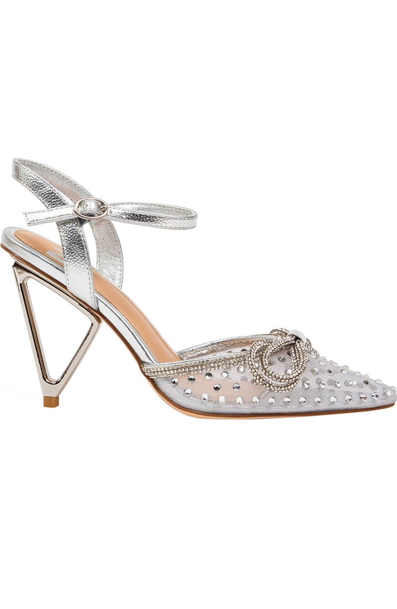 NINETY UNION Gloria Embellished Pump, Alternate, color, Silver