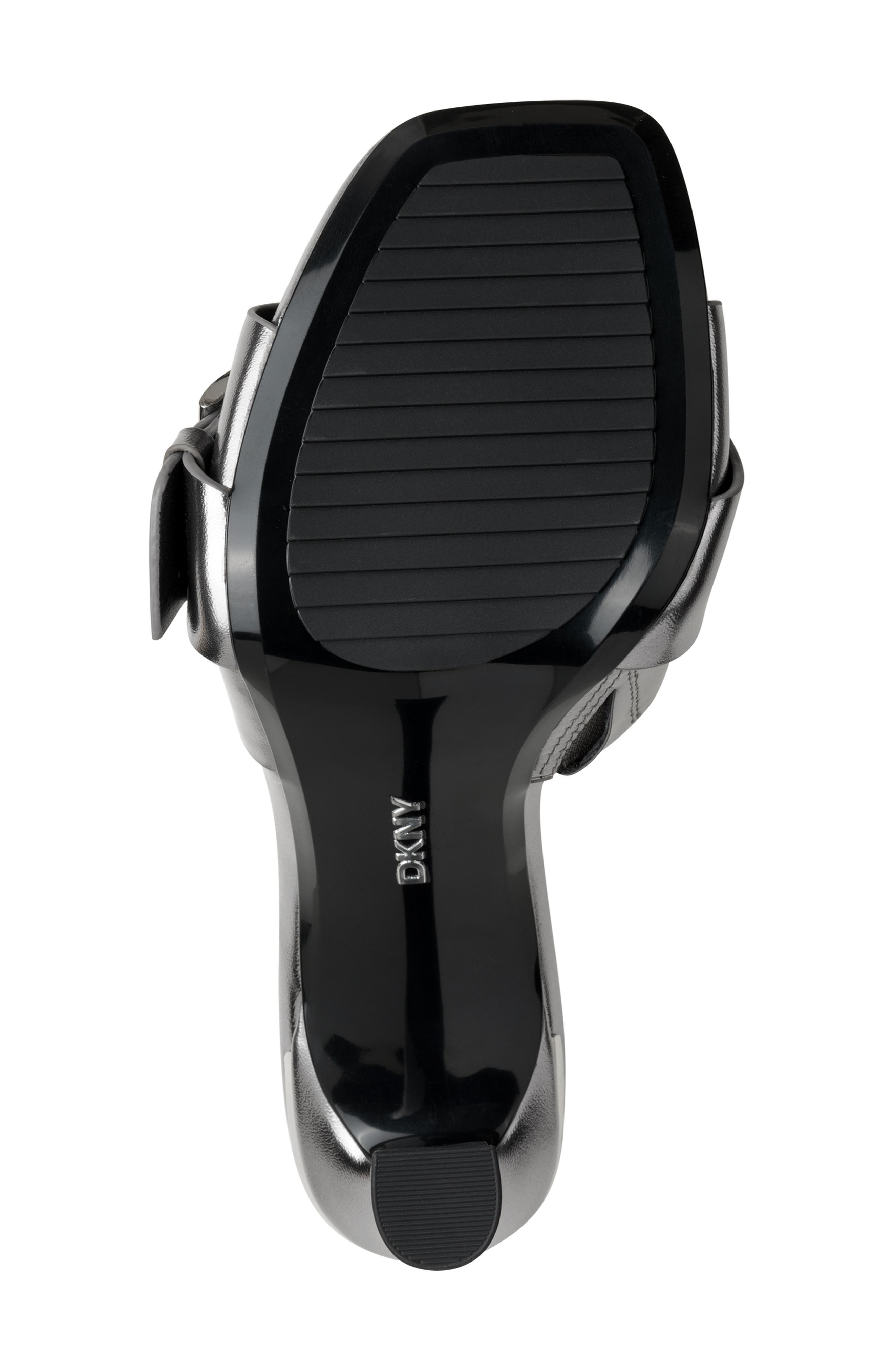 DKNY Clorissa Sandal, Alternate, color, Nickel