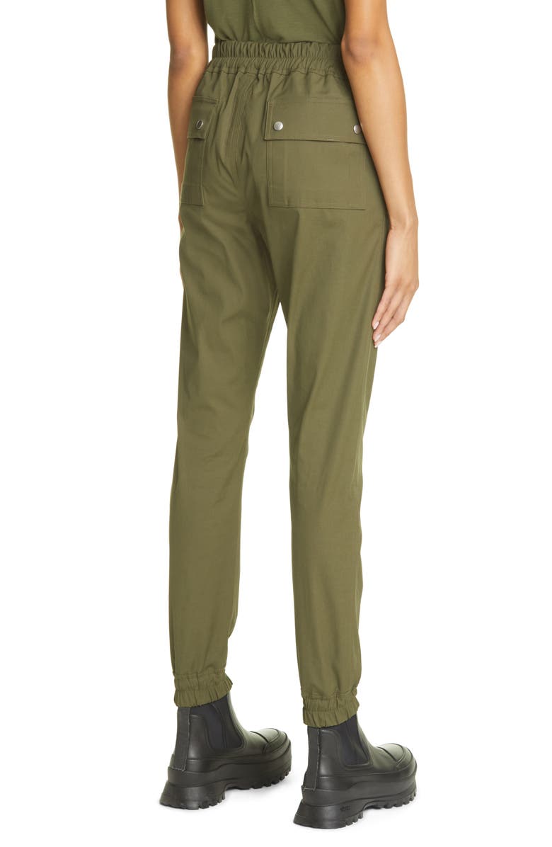 Rick Owens Bela Drawstring Stretch Cotton Joggers, Alternate, color, 