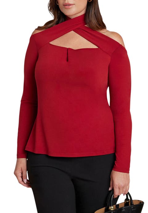 Cross Front Cut Out Top