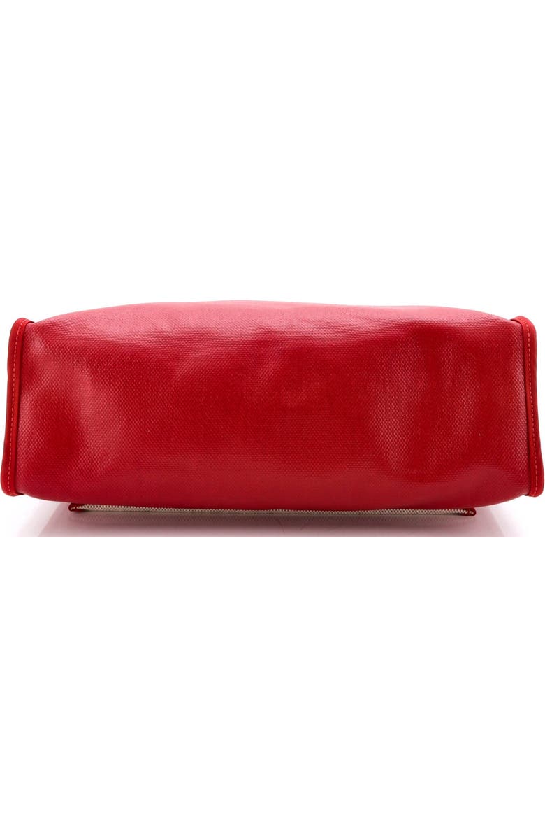 Pre-Owned Hermes Herbag Zip Berline Vache Canvas and Leather 31, Alternate, color, Rouge Piment