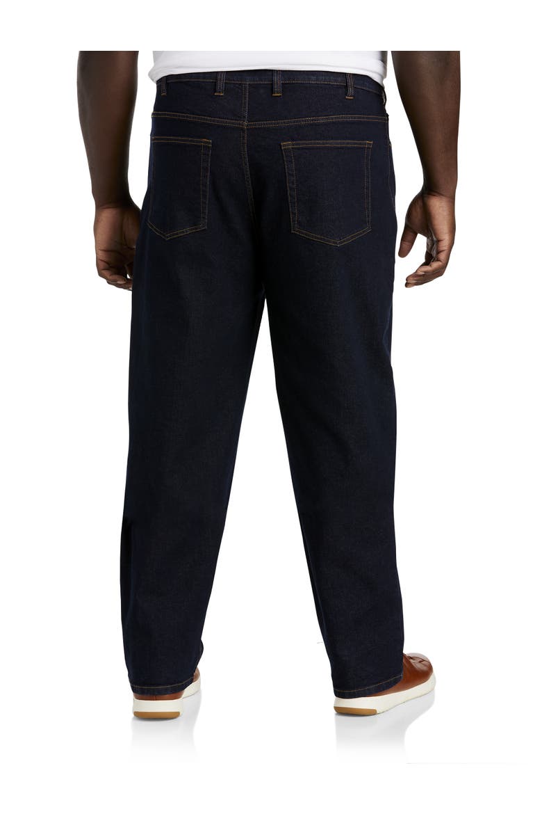 Big & Tall Loose-Fit Jeans, Alternate, color, DARK RINSE