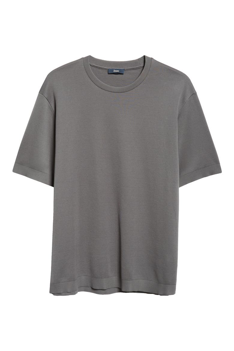 Cotton Jersey T-Shirt, Alternate, color, GREY