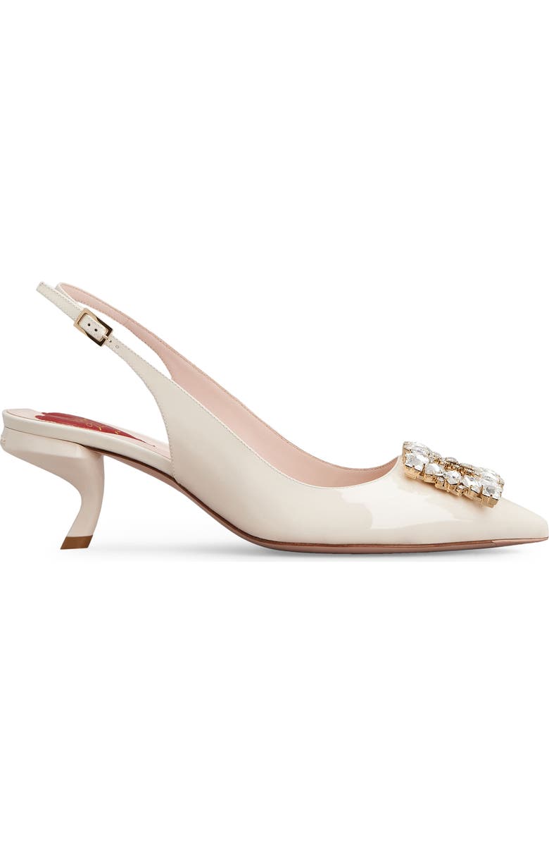 Roger Vivier Virgule Pointed Toe Slingback Pump, Main, color, Cire