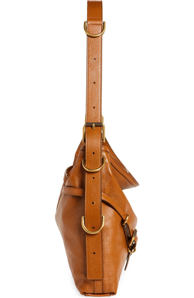 Givenchy Medium Voyou Leather Hobo Bag, Alternate, color,
