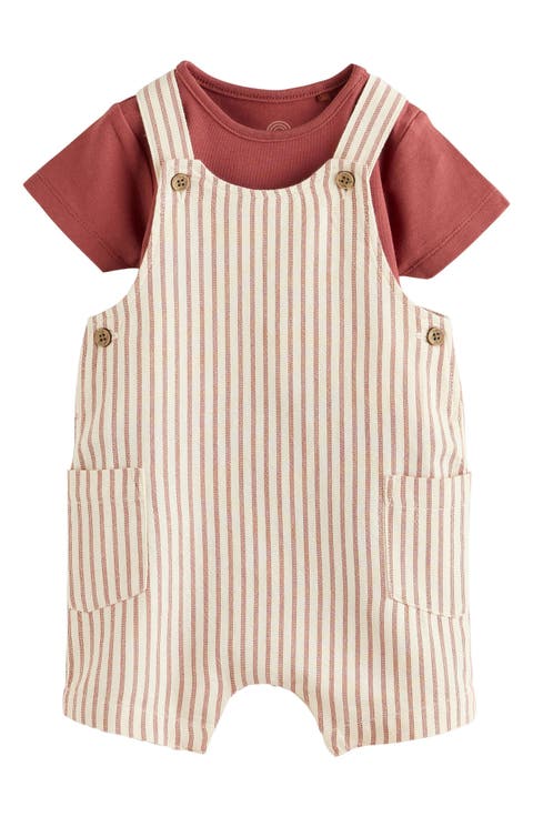 Stripe Bodysuit & Romper Set (Baby)