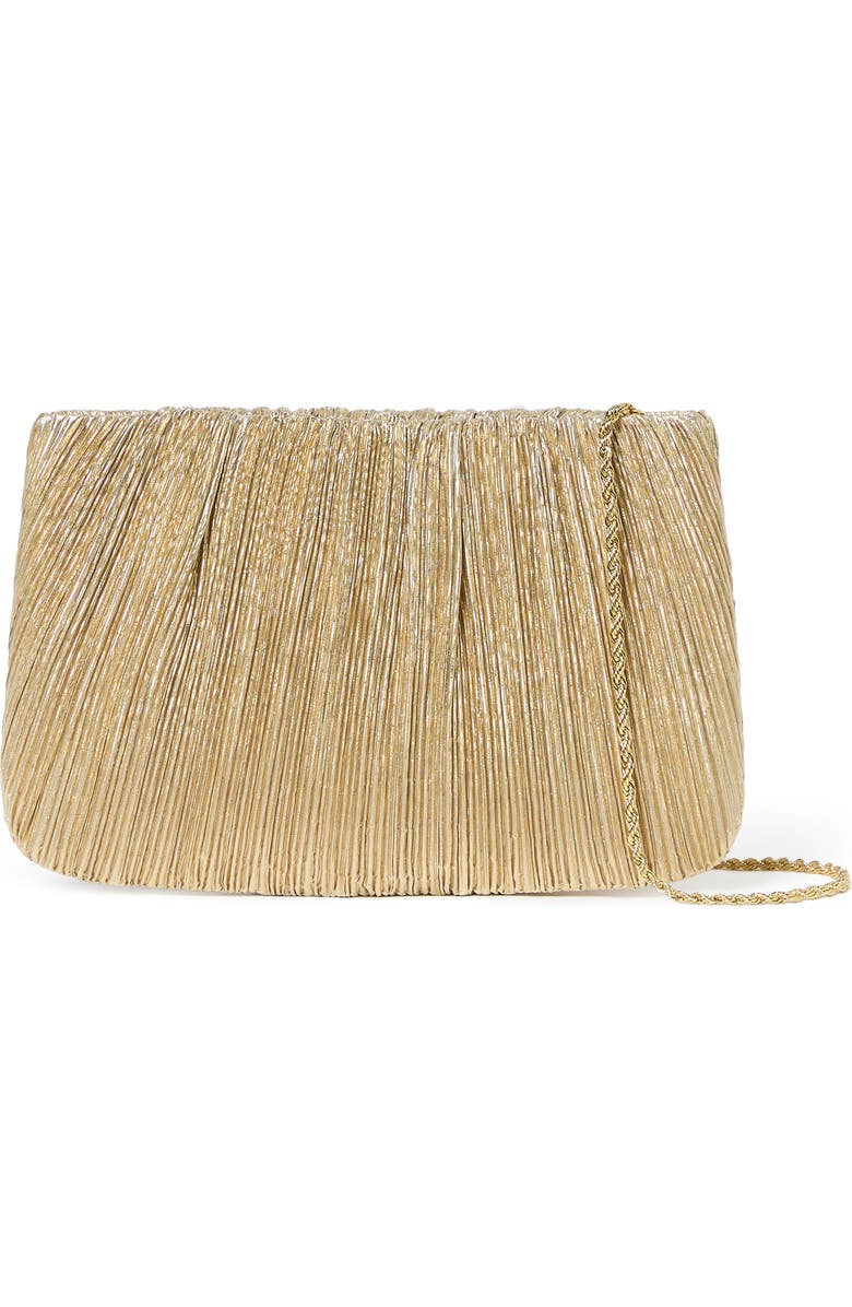 Loeffler Randall Brit Pleated Clutch, Main, color,