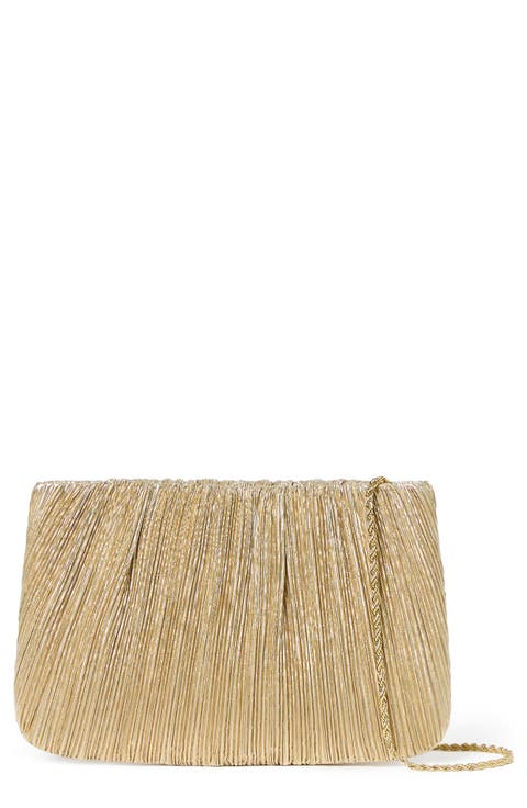 Brit Pleated Clutch