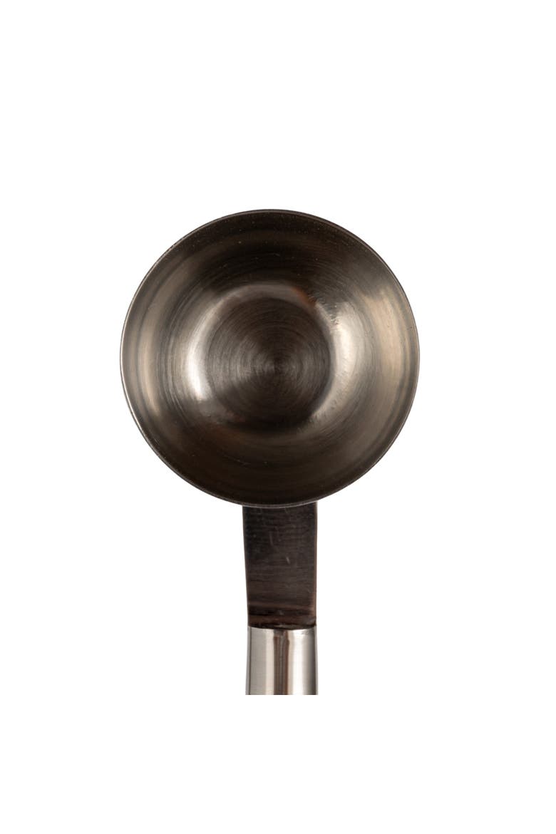 5-Piece Stainless Steel and Mango Wood Bar Tools with Stand, Nickel Finish and Natural, Alternate, color, Silver