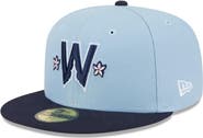 New Era Men's New Era Light Blue/Navy Washington Nationals 2025 City Connect 59FIFTY Fitted Hat