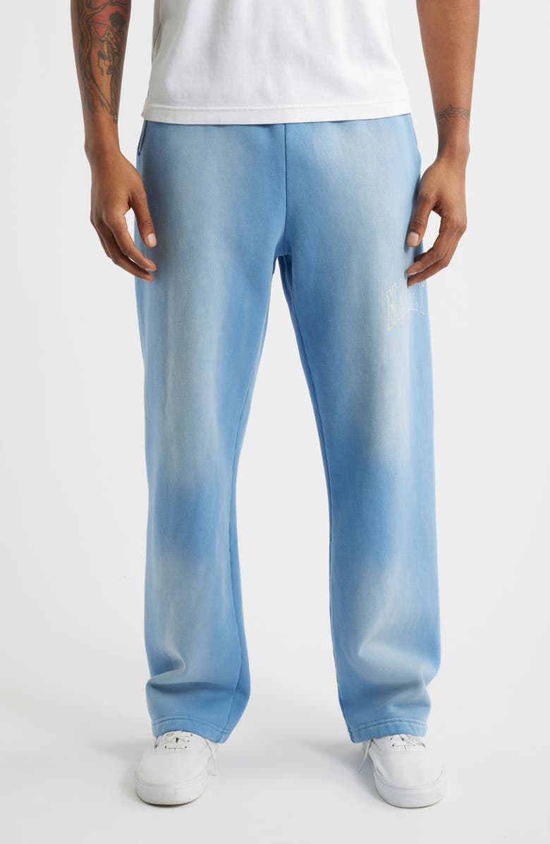 MARKET Static Arc Open Bottom Cotton Blend Sweatpants, Main, color,