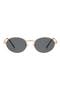 Blake 52mm Polarized Oval Sunglasses