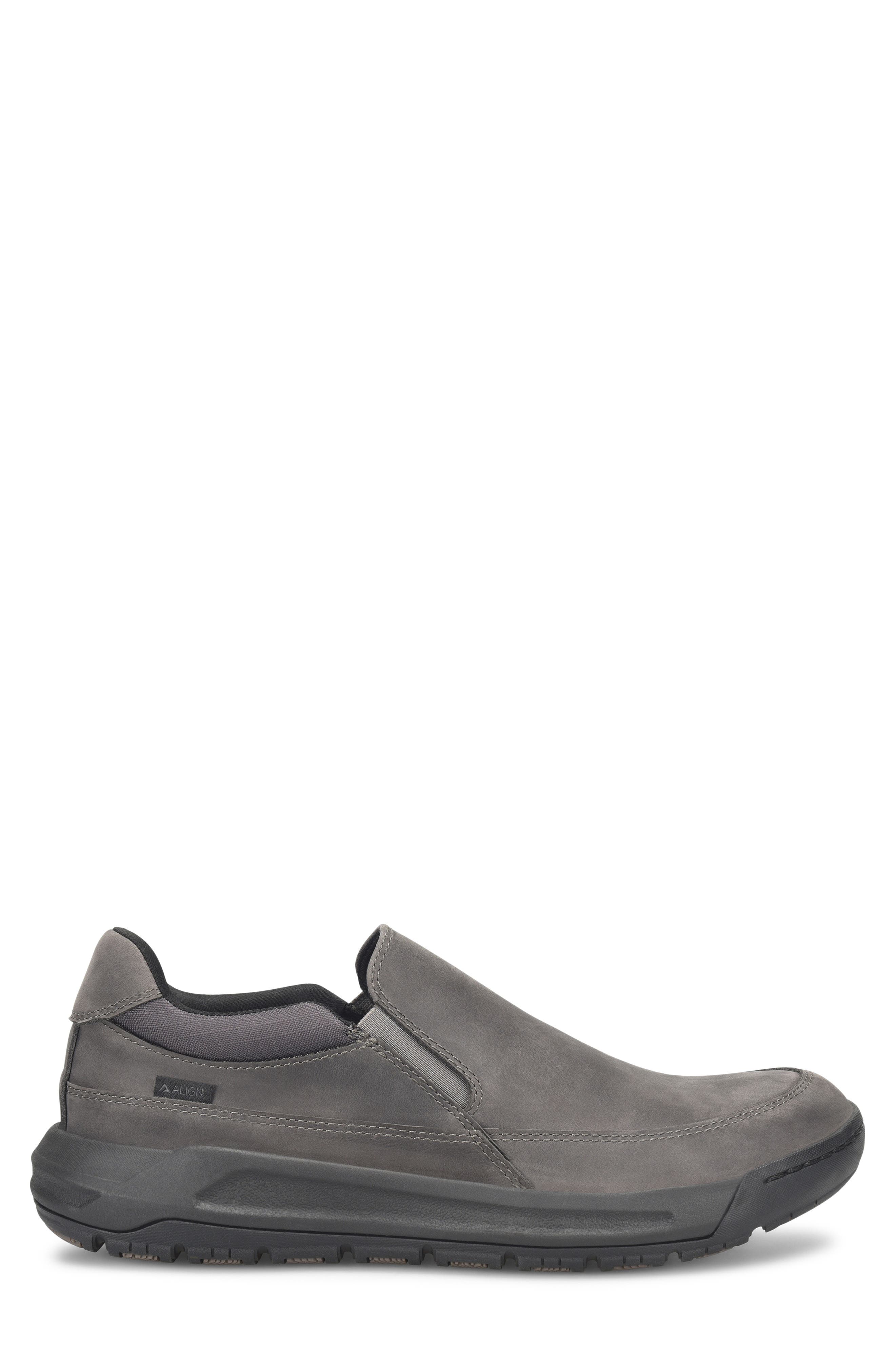 Align Elliott Slip-On Sneaker, Alternate, color, Grey Suede