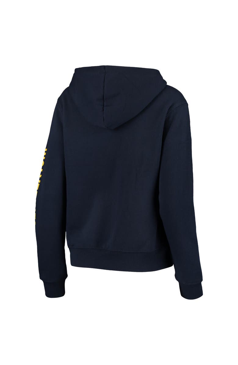 COLOSSEUM Women's Colosseum Navy Michigan Wolverines Loud and Proud Pullover Hoodie, Alternate, color, Navy