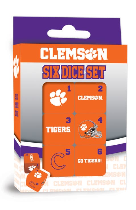 Clemson Tigers Dice Set - 19mm