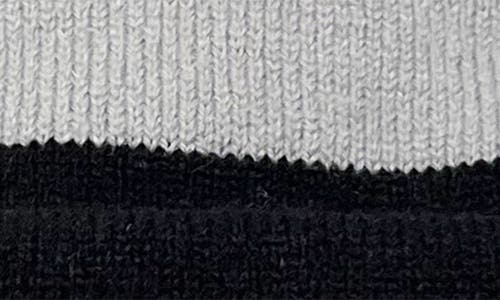 Hvman Triangle Logo Knit Beanie In Ghost Grey