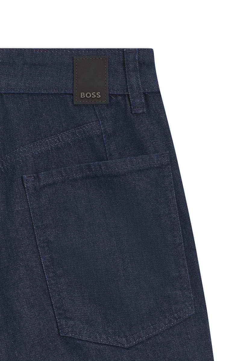 BOSS Rosalya High Waist Flare Jeans, Alternate, color, Blue