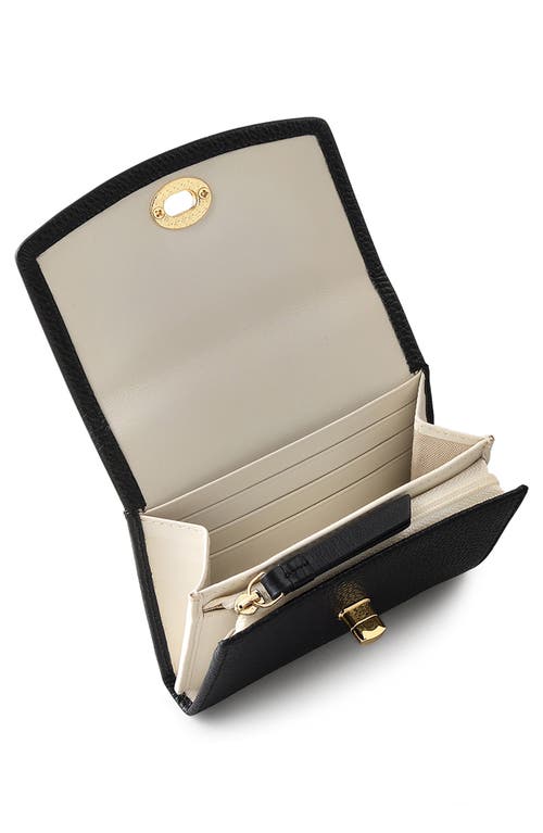 Radley Carpenter Yard Medium Flapover Wallet In Black