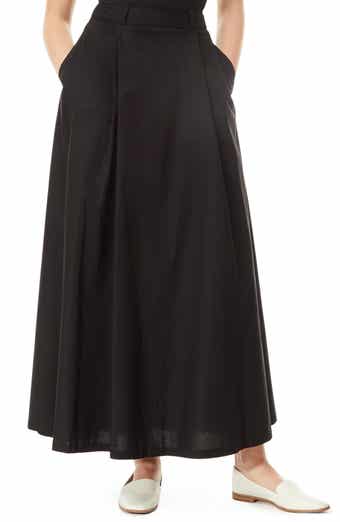 BY DESIGN Abigail Poplin Maxi Skirt