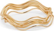 Nordstrom Set of 8 Wavy Bangles