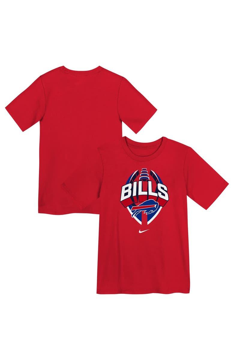 Nike Preschool Nike Red Buffalo Bills Icon Legend Performance T-Shirt, Main, color, Red