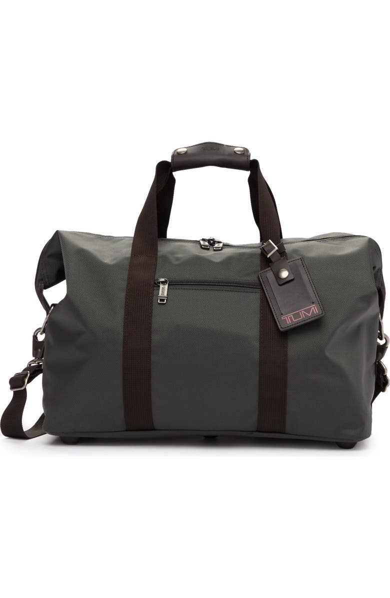 TUMI Small Soft Nylon Travel Satchel, Main, color,