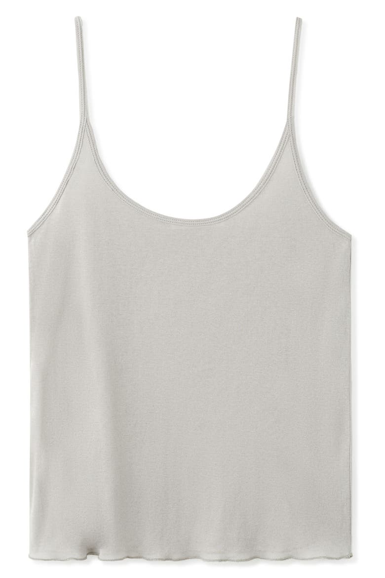 Cotton Pajamas Camisole, Alternate, color, LIGHT/ PASTEL GREY