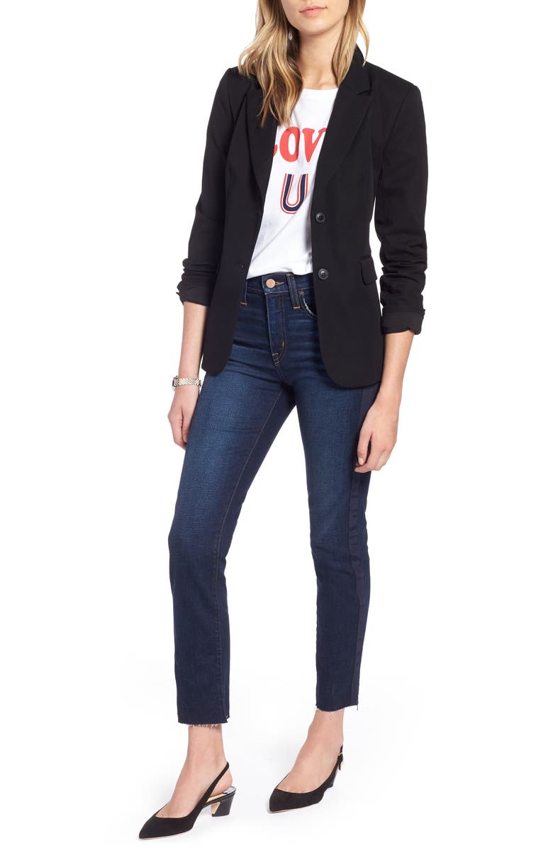 1901 Stretch Cotton Twill Blazer, Alternate, color,