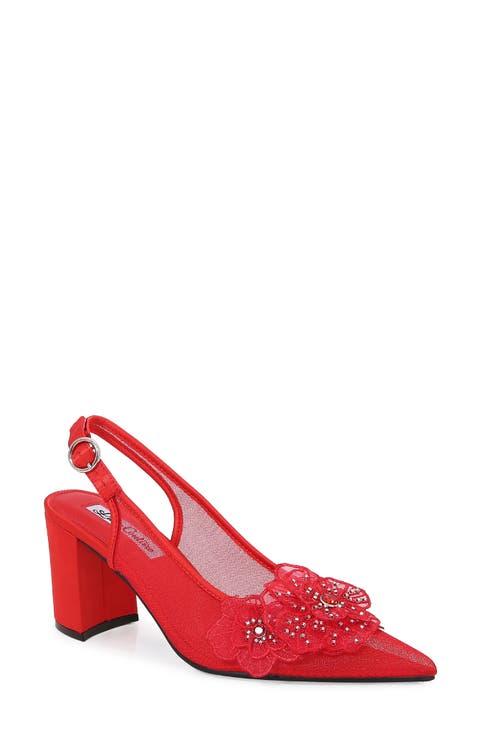 Ballroom Pointed Toe Slingback Pump (Women)