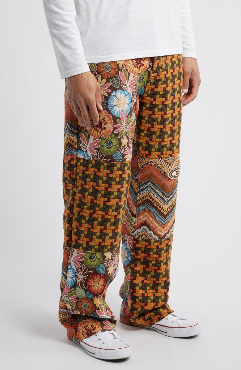 HONOR THE GIFT Patchwork Pants, Alternate, color,