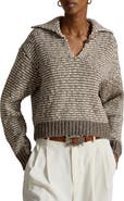 Polo Ralph Lauren Striped Cotton & Wool Blend Sweater