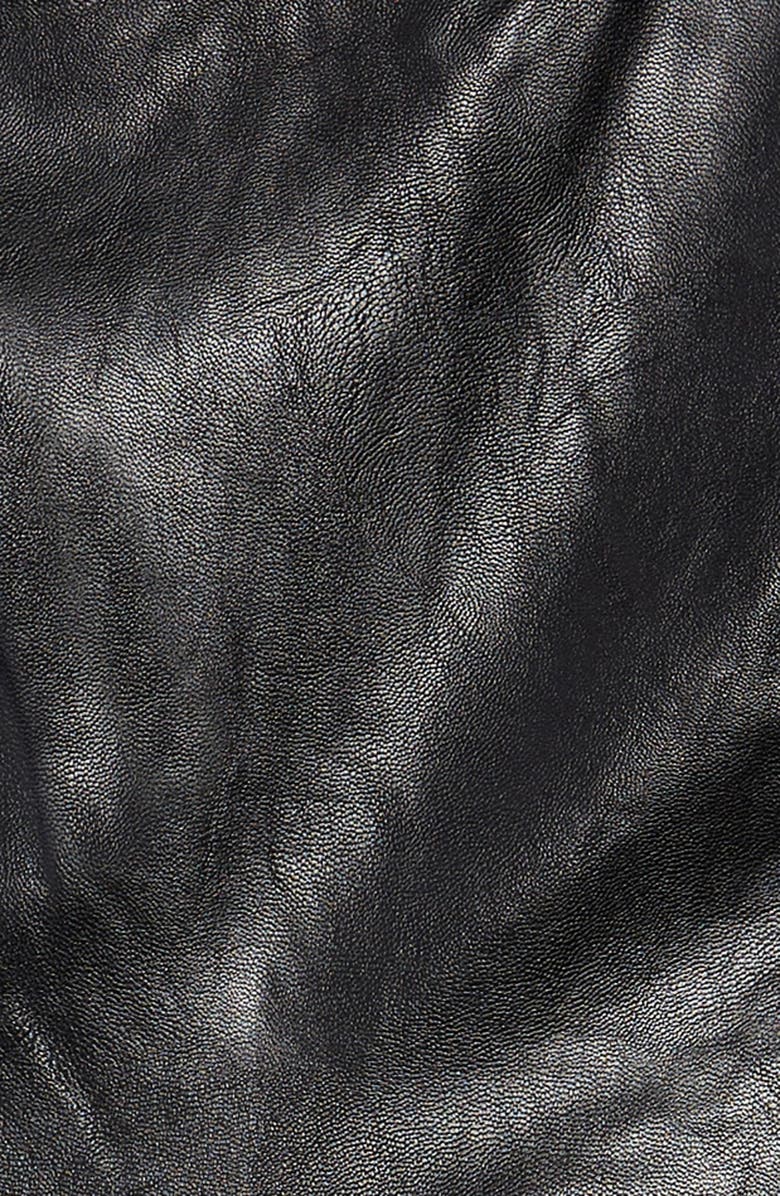 Habitual Kids Kids' Faux Leather Flounce Dress, Alternate, color,