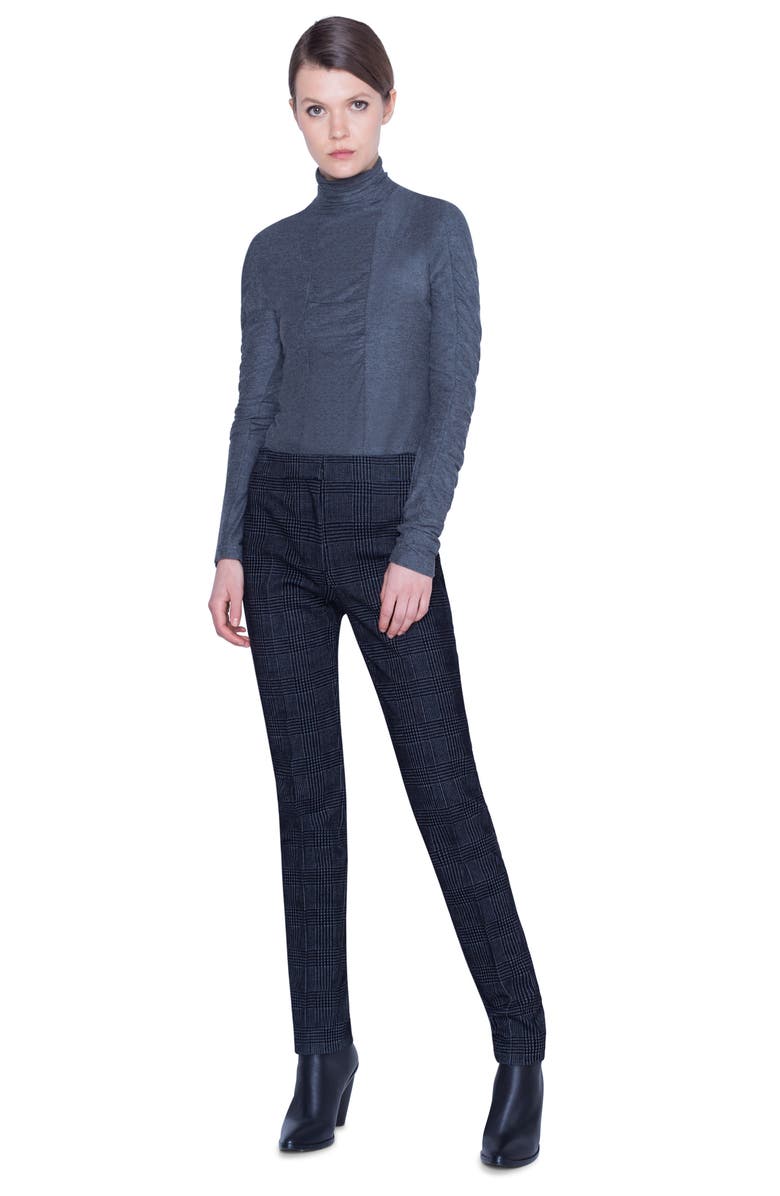 Akris punto Ruched Jersey Top, Alternate, color,