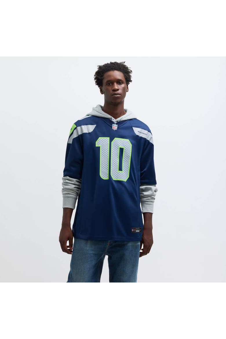 Men's Nike Cooper Kupp  College Navy Seattle Seahawks Team Game Jersey, Alternate, color, College Navy