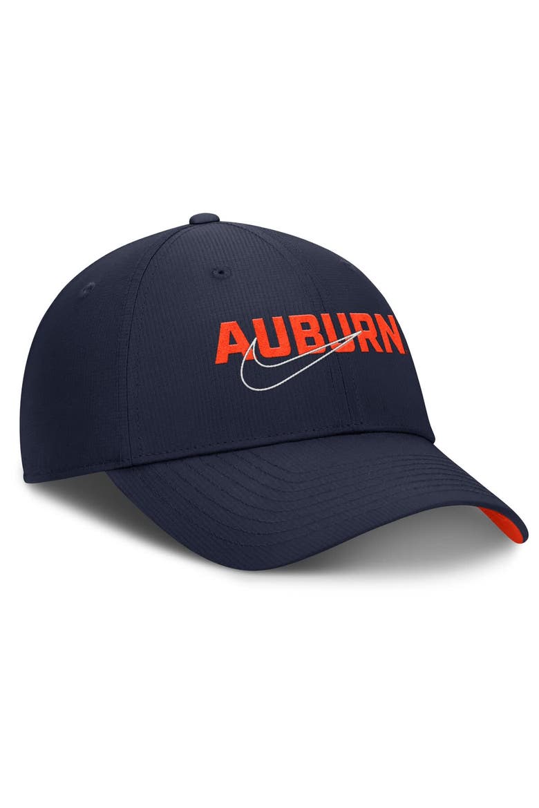 Men's Nike Navy/Orange Auburn Tigers 2025 Sideline Campus Pro Local Snapback Hat, Alternate, color, Navy