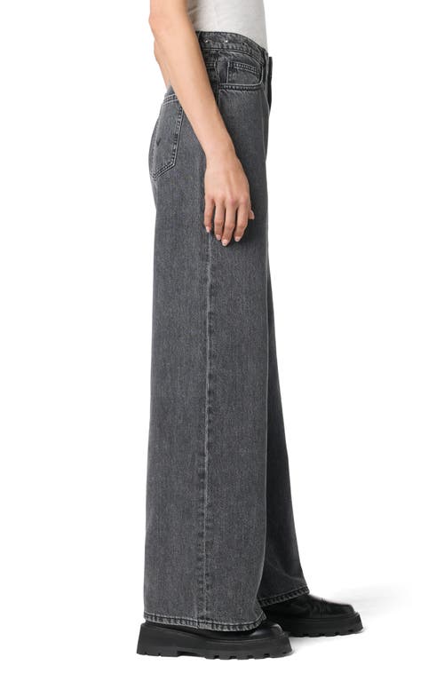 Hudson Jeans Jolene Wide Leg Jeans In Black