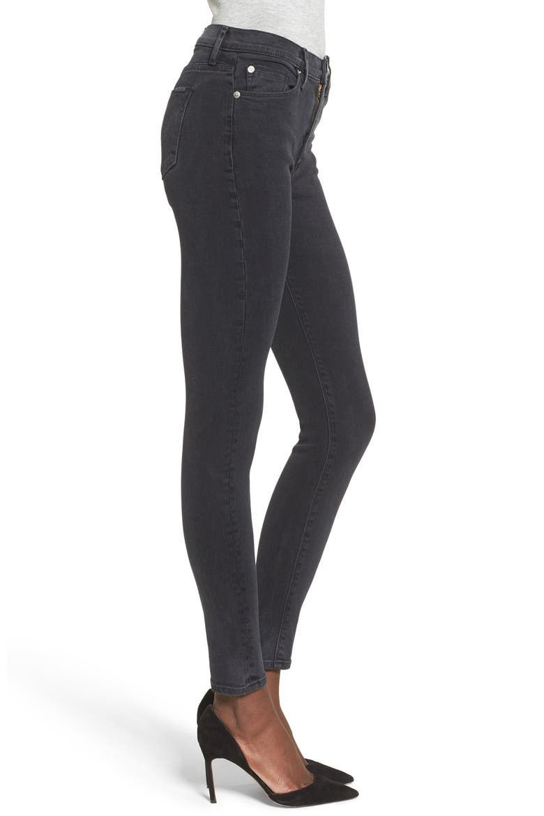 Barbara High Waist Super Skinny Jeans, Alternate, color, BAZOOKA